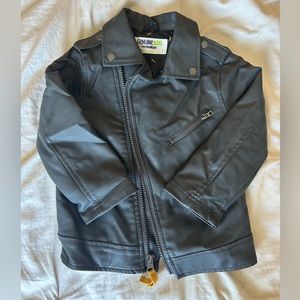 Oshkosh 2T faux leather moto jacket